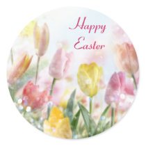 Pastel Easter Tulips stickers by Spice Pastel Easter Tulips stickers