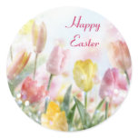 Pastel Easter Tulips stickers
