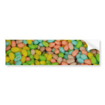 Pastel Egg Candies Bumper Sticker