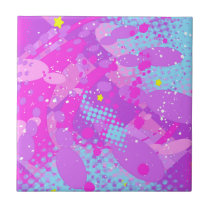 Pastel Explosion Tile tiles