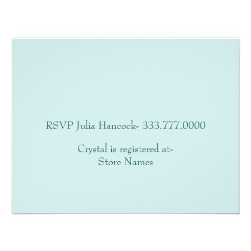 Pastel Eyelet Sweet Baby Sprinkle Invitation