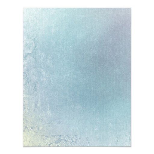 Pastel  Floral Abstract Vow Renewal Personalized Invitations