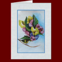 pastel floral card