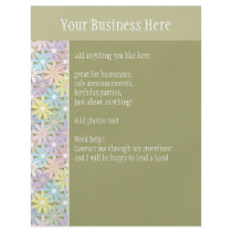 Pastel Floral Flyer
