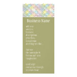 Pastel Floral Rack Card