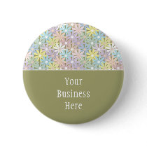 Pastel Florals Button by Pen_And_Ink Pastel Florals Button