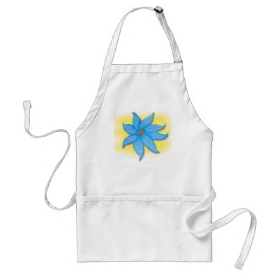 Pastel Flower Apron by laohare