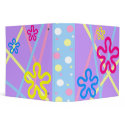 Pastel Flower Power binder