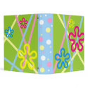 Pastel Flower Power binder