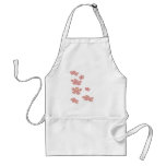 pastel flowers aprons