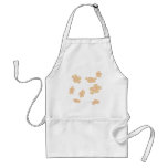 pastel flowers aprons