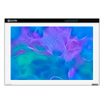 Pastel Fractal Art Abstraction on a Laptop Skin