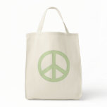 Pastel Green Peace Sign bags