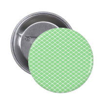 Pastel Green Quatrefoil Pin