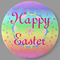 Pastel Happy Easter buttons by sharpcreations Pastel Happy Easter buttons