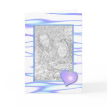 Pastel Heart Design (photo frame) cards