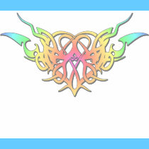 Pastel Heart Tattoo t-shirt