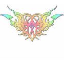 Pastel Heart Tattoo t-shirt