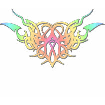 Pastel Heart Tattoo t-shirt by slamdunksapparel Pastel Heart Tattoo t-shirt