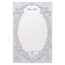 Pastel Hearts Stationery
