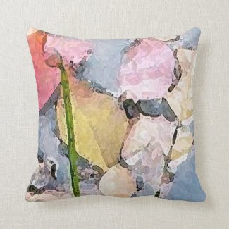 Pastel Impressions Pillow