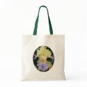 Pastel Iris Tote bags