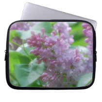 Pastel Lilacs laptop sleeves