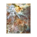 Pastel Marble in the Carina Nebula Gallery Wrapped Canvas
