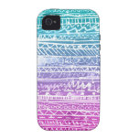 Pastel Ombre Aztec casemate cases