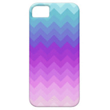 Pastel Ombre Chevron Pattern iPhone 5 Case