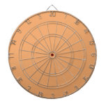 Pastel Orange Dart Board