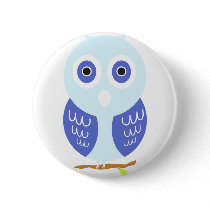 pastel owl buttons