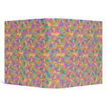 Pastel Paisley 3 Ring Binders