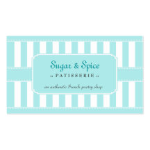 Pastel Patisserie Business Card