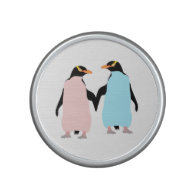 Pastel Penguins in Love Speaker