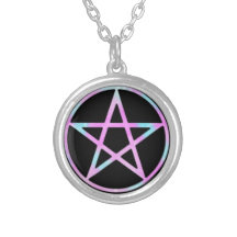 Pastel Pentacle Necklace