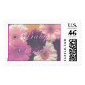 Pastel Pink Baby Shower Stamp by donnabellas Pastel Pink Baby Shower Stamp