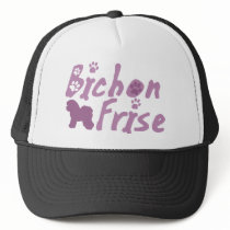 Pastel Pink Bichon Frise Hat