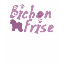 Pastel Pink Bichon Frise TeeShirt