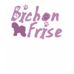 Pastel Pink Bichon Frise TeeShirt