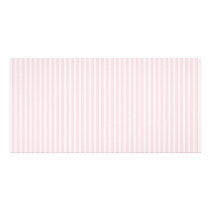 Pastel Pink Candy Stripes. Photo Card Template