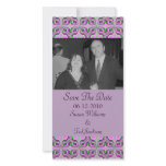 pastel pink pattern photo cards
