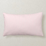 Pastel Pink Stripes. Throw Pillows