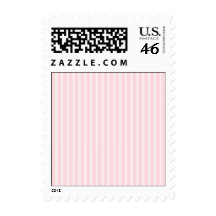 Pastel Pink Stripes. Postage Stamps