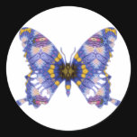 Pastel Prayers Butterfly Round Stickers