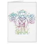 Pastel Praying Angel Greeting Card