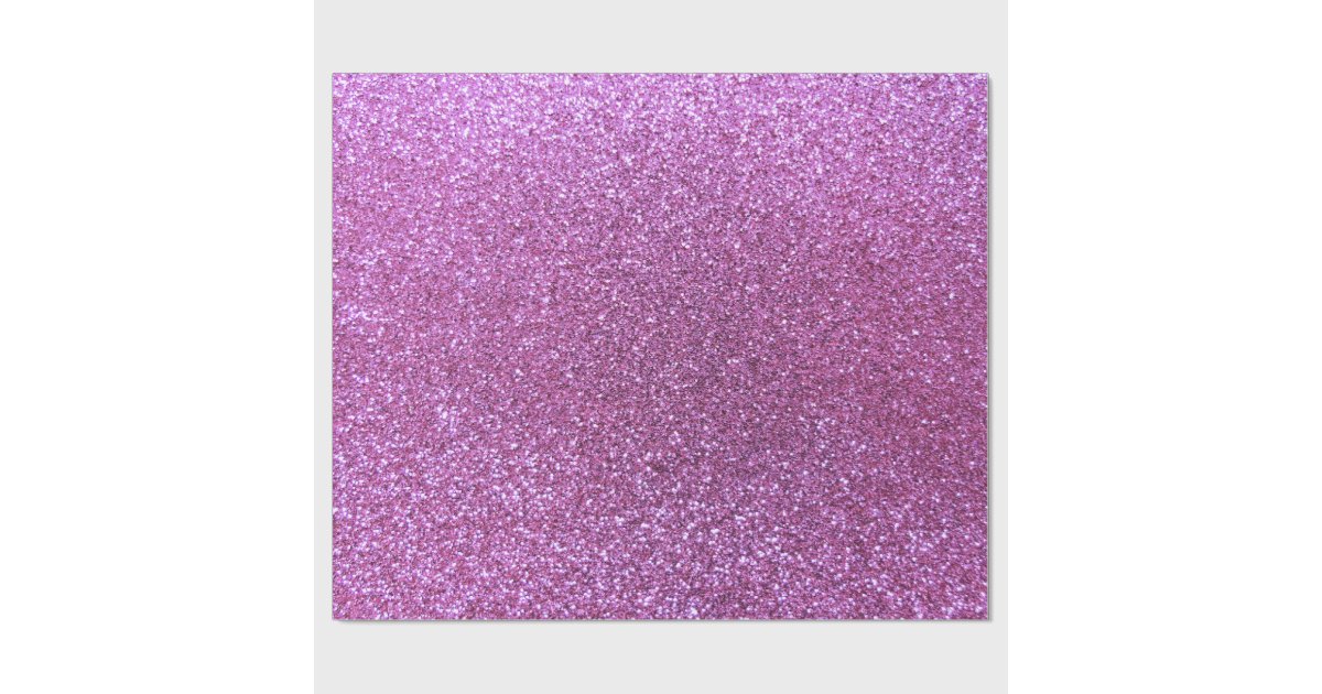 Pastel purple glitter wrapping paper Zazzle
