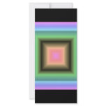 Pastel Rainbow Geometric rack cards