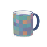 Pastel Rainbow Pixel Pattern Mug