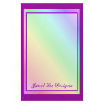 Pastel Rainbow Stationery